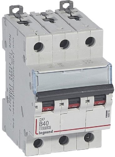 Выключатель автоматический Legrand DX3-E 10000 3п 40А B 16кА картинка
